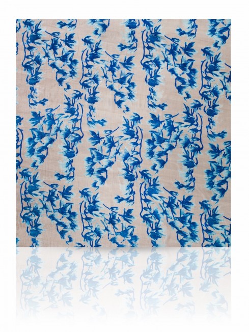 Палантин Женский S-ORCHID/BLUE